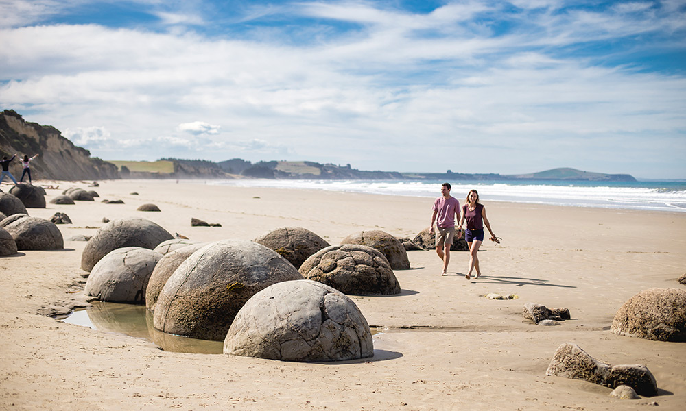 Moeraki Boulders. Credit: Miles Holden