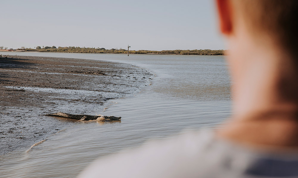 Spot crocs on a boat cruise at Karumba. Credit: Tourism and Events Queensland