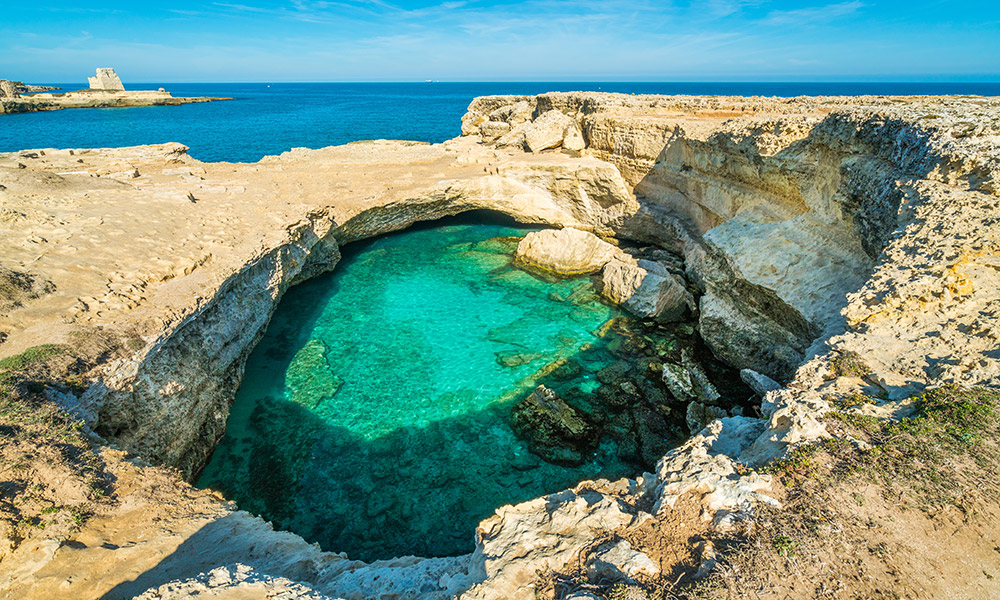 Cave of Poetry in southern Salento