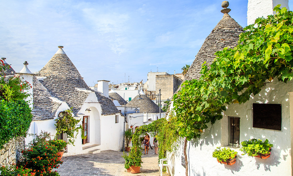 Visit Alberobello during an optional Full Day tour