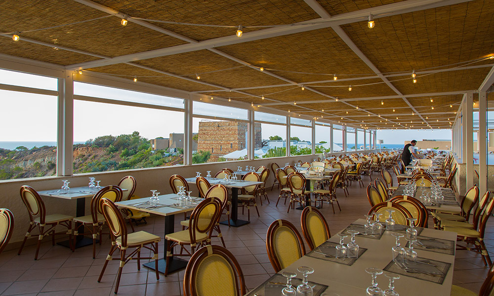 Enjoy a meal at one of four fabulous restaurants