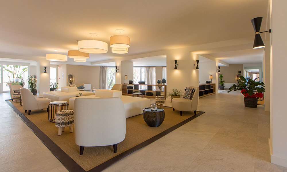 Inside the Pollina Resort