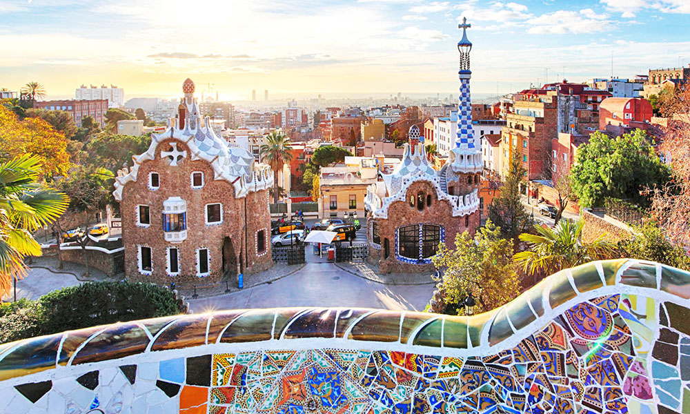 Parc Guell in Barcelona