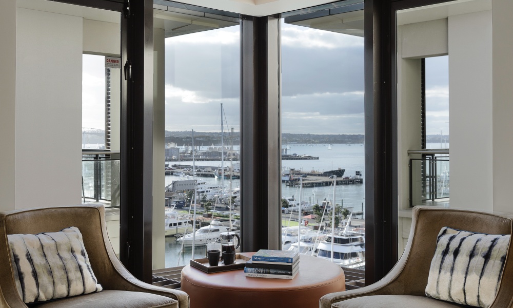 This Auckland hotel's central location is just an easy walk to La Cigale Market.