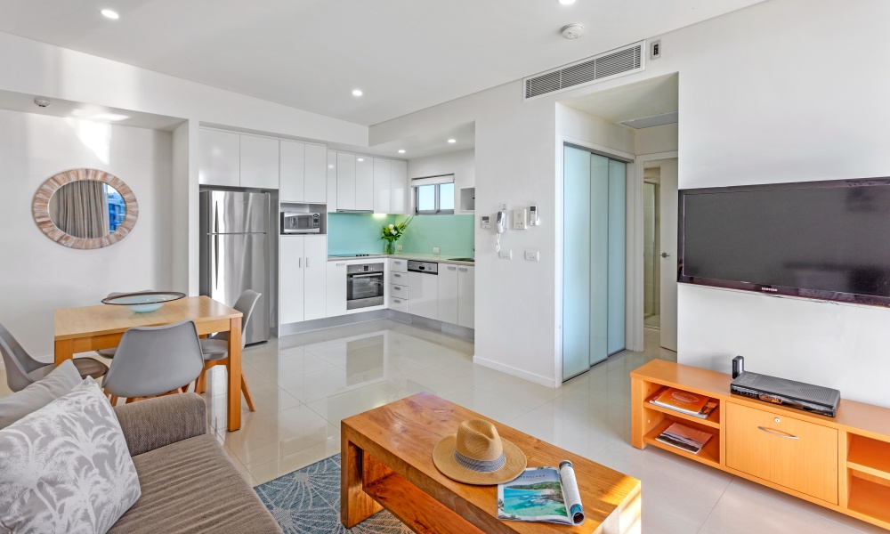 One Bedroom Apartment.