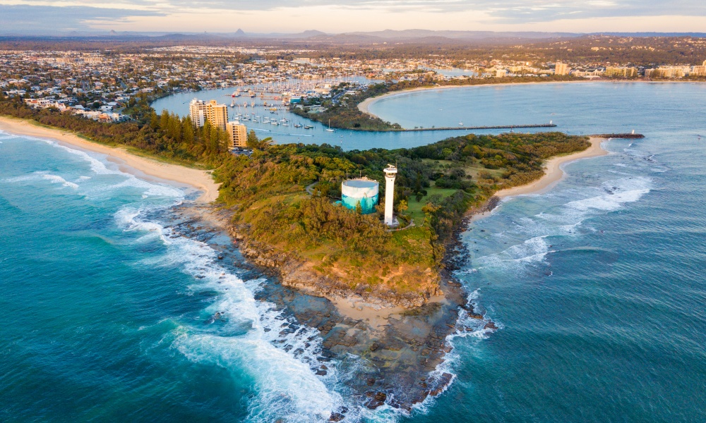 Enjoy a beach escape at the Sunshine Coast’s best location.