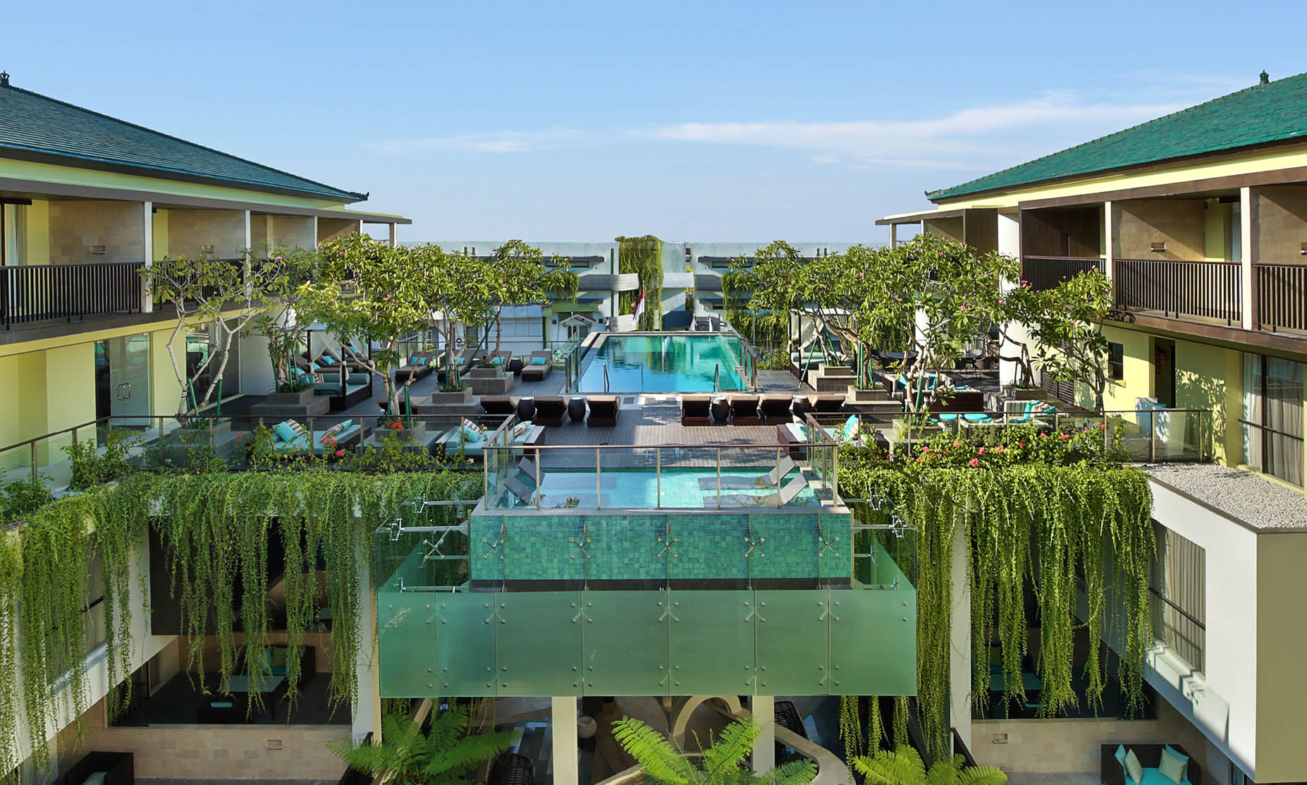 Mercure Bali Legian is a modern hotel fusing Balinese hospitality with exceptional amenities.
