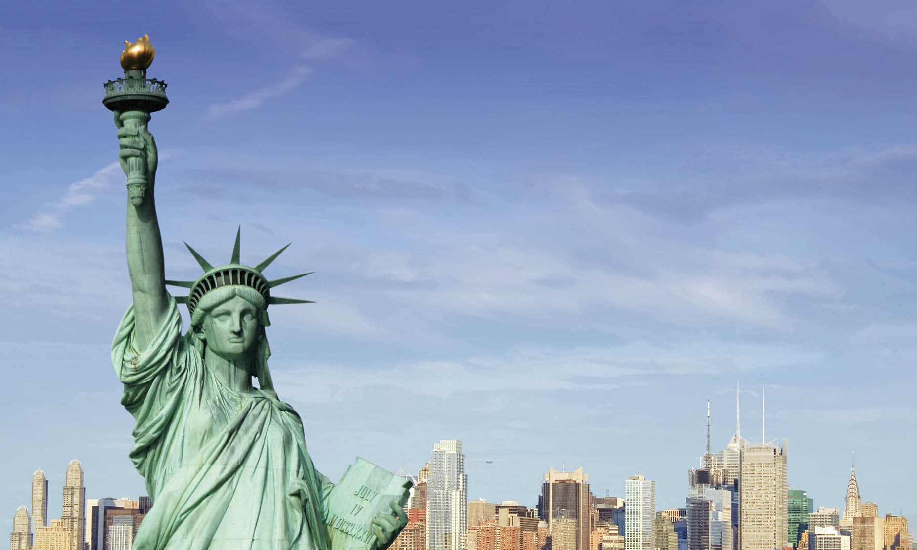 See some of New York's biggest attractions including the Statue of Liberty.