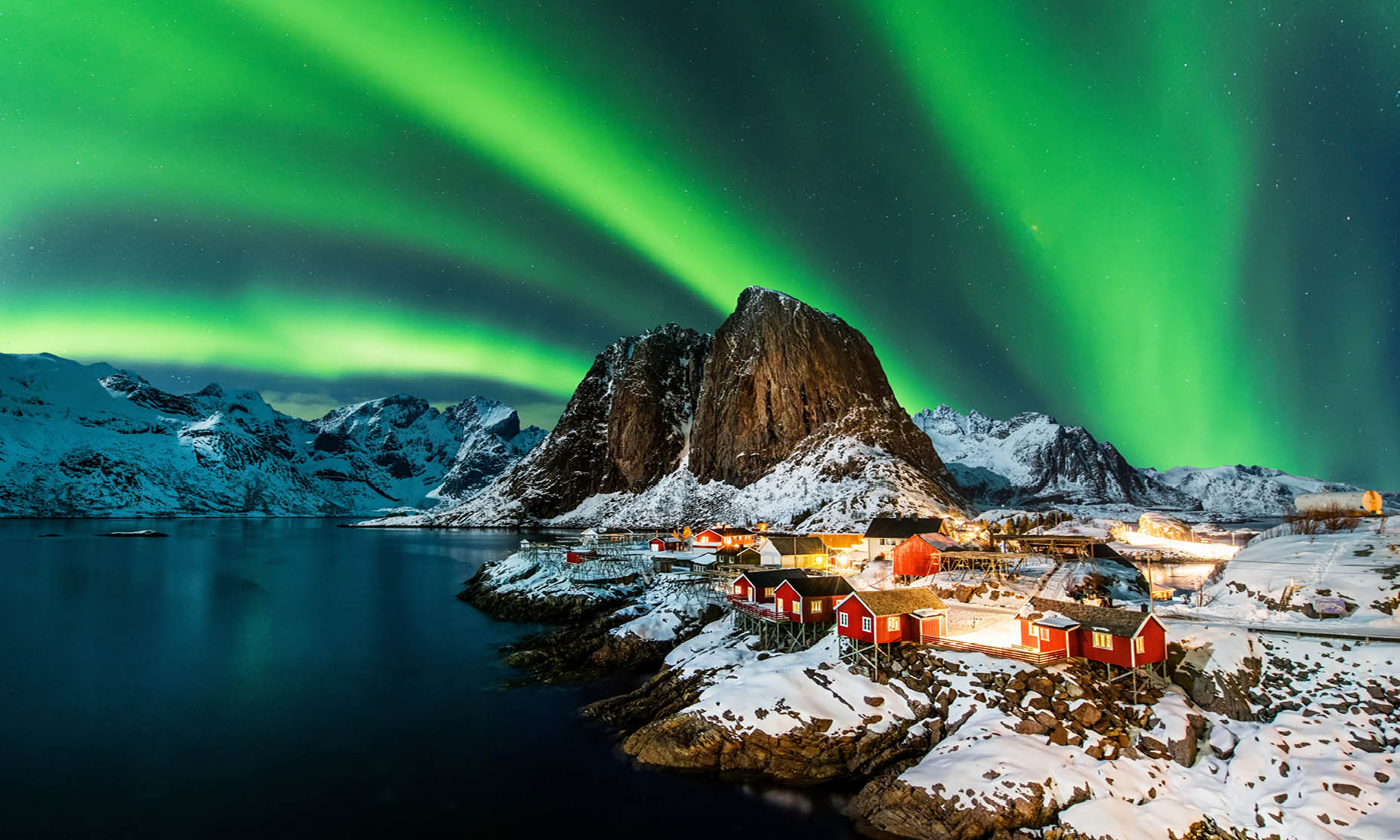 Hurtigruten North Cape Express - Northern Lights