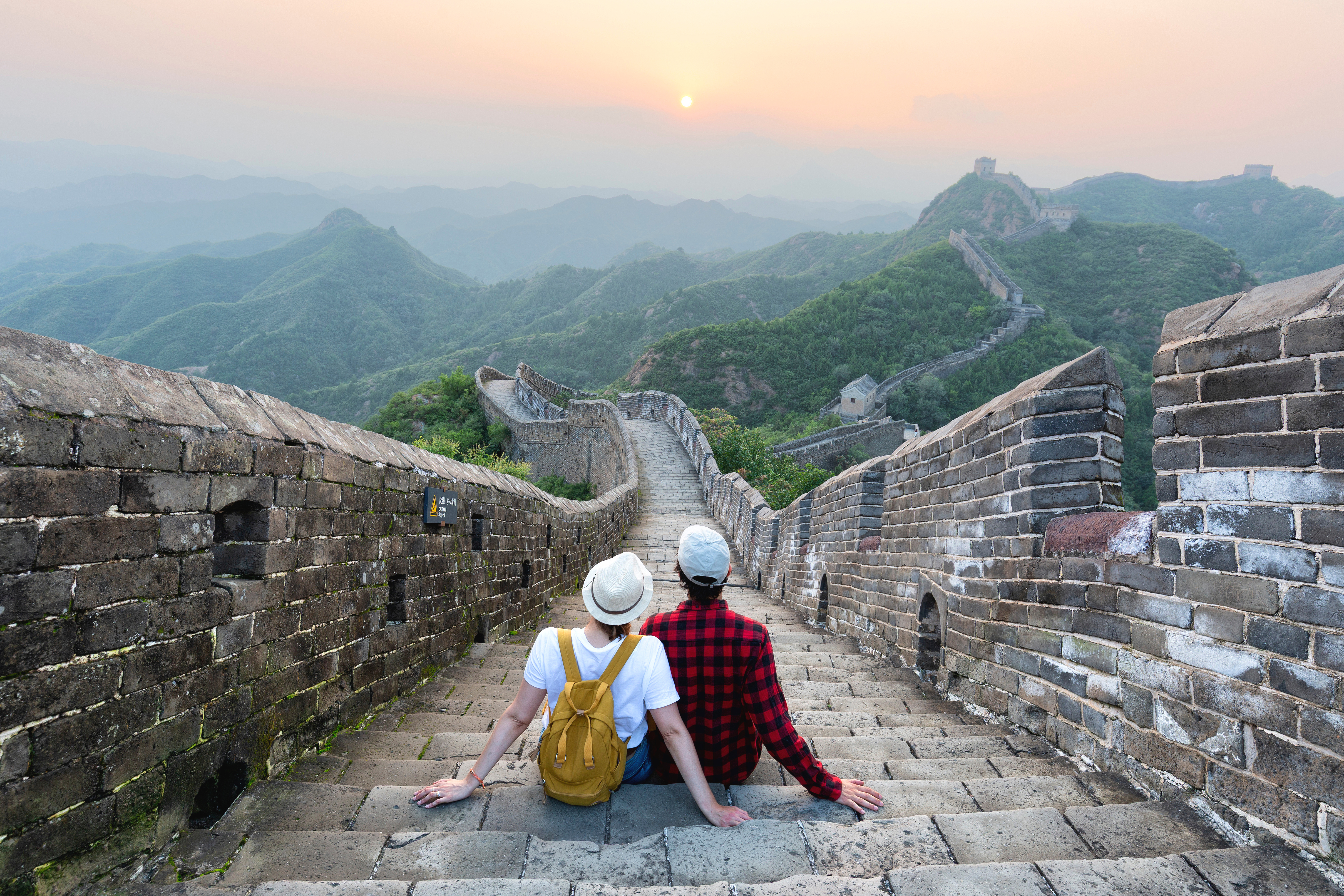 Discovering bucket list destinations together.