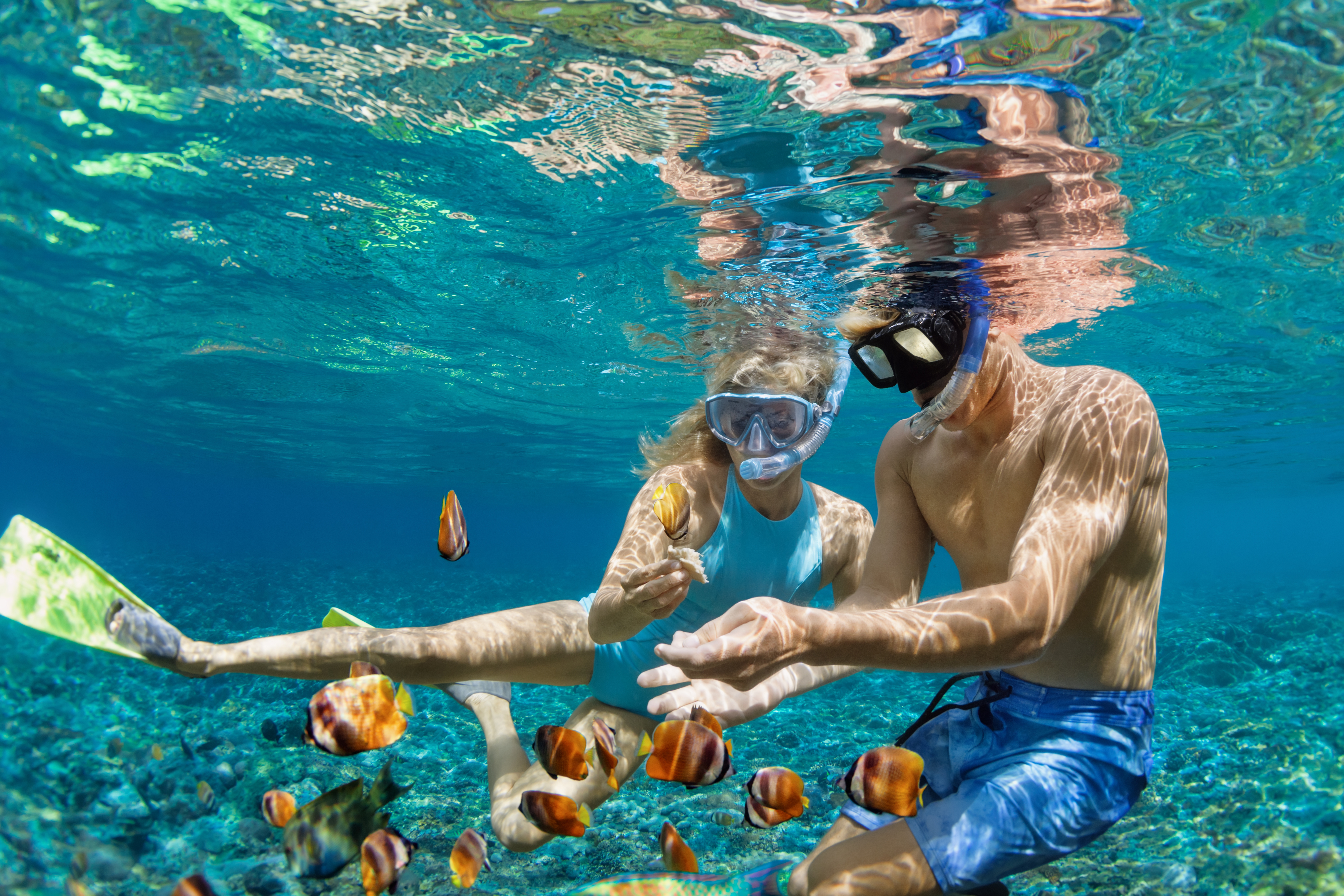 Loving the simple joy of being together.