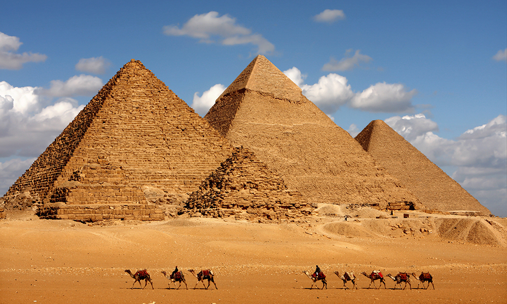 Pyramids, Cairo, Egypt.