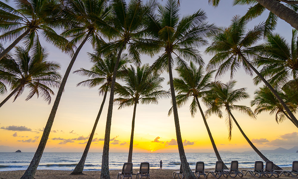 Sunrise at Palm Cove