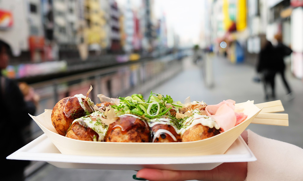 Takoyaki in Osaka